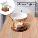 Tealight Holder Aromatherapy Burner Essential Oil Lamp Aroma Diffuser