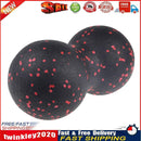 Lightweight Yoga EPP Lacrosse Myofascia Ball Peanut Massage Ball (Red) Newly