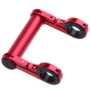 10cm Bicycle Light Holder Bike Handlebar Extender Lamp Phone Stand(Red) Newly