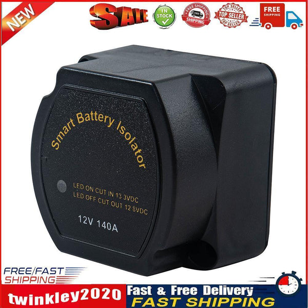 Voltage Sensitive Relay VSR Boat Marine Auto Smart Dual Battery Isolator Newly