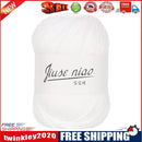 1 Roll 6 Strands Pure Cotton Ropes Baby Knitwear Crochet Yarn Twine (20)