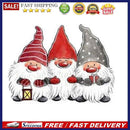 Full Drill Round Rhinestone Christmas Gnome Goblin DIY 5D Mosaic Painting K
