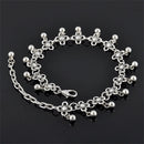 Fashion Daisy Boho Beach Ankle Chain Bell Tassel Foot Jewelry Anklet Bracelet