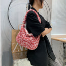 Retro Women Animal Printing Large Capacity Tote Handbags Shoulder Underarm Bag