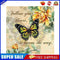 #A 5D Diamond Painting Butterfly and Flower Full Round Drill DIY Art Crafts Mosa