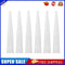 6pcs Caulking Nozzle Plastic Glass Glue Nozzle Structural Glue Mouthes