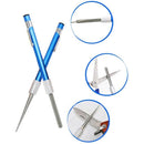 Convenient Fishing Hook Sharpener Outdoor Tool Pen Sharpener Diamond Pen shaped