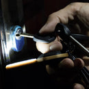 Mini COB LED Flashlight Mini Key Shape Outdoor Keychain Lamp Torch Light