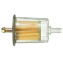 1*Motorcycle Inline Gas Petrol Fuel Filter 3/8" Pipe Accessories N9H4 Y8C1 V5V6