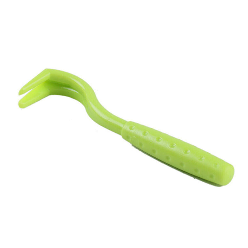 7x Pet Mites Flea Puller Insect Clip Cat Dog Cleaning Tick Tweezer (Green)