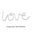 Romantic LOVE Letters LED Night Light USB Charging Home Decor Neon Lamp Newly