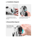 Gimbal Camera Lens Hood Protector Cap Drone Guard Cover for DJI Mini 3 Pro.