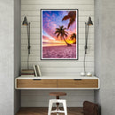 5D DIY Full Drill Diamond Painting Sea View Cross Stitch Craft Kit Home Wall
