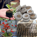 30mm Jiffy Peat Pellet Grain Starting Tray Plug Nutrient Soil Block (1pc) Newly