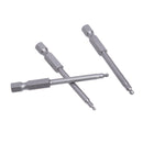 7pcs Magnetic S2 Steel Ball End Hexagon Head Hex Screwdriver Bits Drill Set