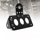 License Plate Holder License Plate Tail Light Folding License Plate Bracket