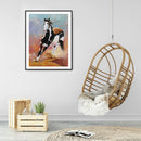 DIY Full Round Drill Diamond Painting 5D horse Poster Kit Newly