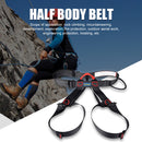 Rock Climbing Safety Belts Outdoor Survival Half Body Protective Harness Newly
