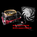 Motherboard 4 Pin PWM Cooler Fan HUB Splitter 12V Extension Speed Control Board