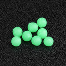 Vanpower 100 Round 5mm Luminous Glow Rig Beads Sea Fishing Bait Float Fishing Accessories