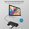 4 Port High Speed USB 2.0 Hub Multi Power Adapter for Laptop Desktop Computer