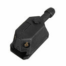 Black Auto Water Window Windshield Fan ShapedAuto Wiper Washer Car Spray Nozzle