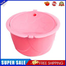 Stainless Steel Reusable Coffee Capsule Cup Filter for Dolce Gusto (Pink)