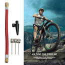 Bike Ball Pump Inflator Hose Swimming Ring Nozzle Ball Air Pump Needles Newly