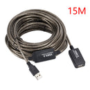 USB2.0 Male to Female Active Repeater Extension Cable Cord Adapter (15m)