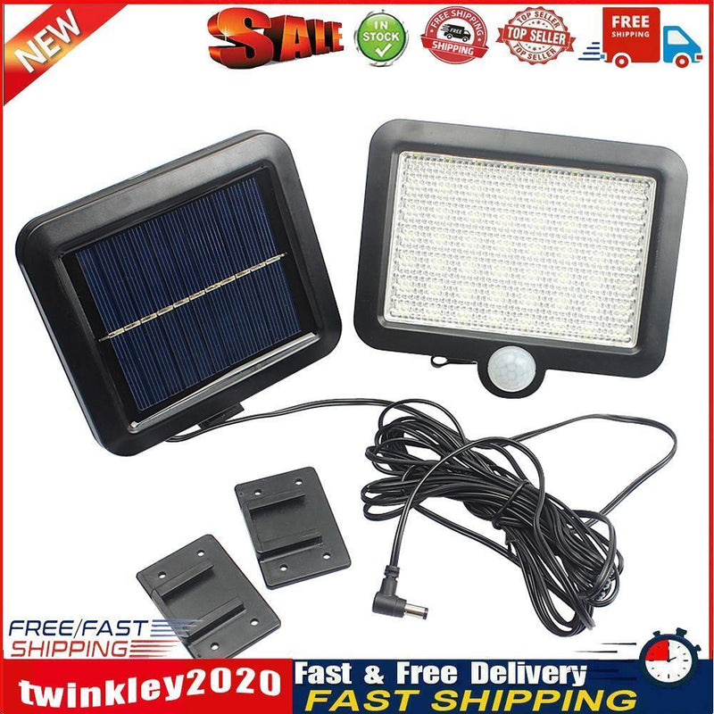 56 LED Solar Power Motion Sensor Waterproof Outdoor Garden Security Lamp Newly