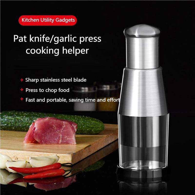 Dicer Mixer Food Chopper Slicer Peeler Tools Handheld Crusher Garlic Press