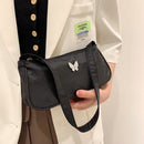 Nylon Casual Women Shoulder Bags Female Butterfly Print Underarm Totes Handbags