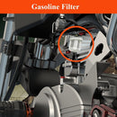 Pcs Professional Inline Gas 4 mm Kit Motorcycle Gasoline Clear Hose Fuel Filter