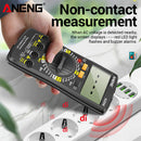 ANENG SZ08 Diode NCV Tester 2000 Counts Split Digital Multimeter (Red) Newly