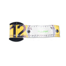 Waterproof Foldable Fish Ruler Accurate Lure Measure Tape Tackle (Yellow) Newly