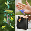 Flexible Epoxy Silicone Mold Set Hummingbird Wind Chime Mold Craft Supply Newly