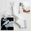 Kitchen Spray Cleaning Brush Set Long Handle With Removable Brush Dispenser