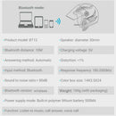 FM Radio Motorcycle Intercom BT-12 Wireless Bluetooth Headphone Helmet Headset