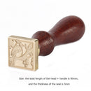 Scrapbooking Album Decor Craft Sealing Wax Stamp DIY Animal Plant Seal Stamp