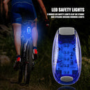 LED Safety Light Warning Flashing Light with 3 Light Modes 2 Pack (Blue)