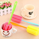 3Pcs Plastic Cleaning Tool Sponge Brush for Wine Glass Bottle Cup UK hot.