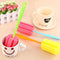 3Pcs Plastic Cleaning Tool Sponge Brush for Wine Glass Bottle Cup UK hot.