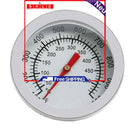 Stainless Steel Thermometer BBQ Grill Smoker Thermometer for Outdoor Kettle
