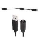 2 PCS USB Breakaway Adapter Cable for Xbox 360 Wired Controllers Newly