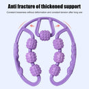 Trigger Point Relieve Muscle Roller Calf Leg Arm Pilates Massager (Purple) Newly