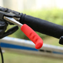 Bicycle Brake Handle Cover Silicone Bike Anti-Skid Protector Cover (Red) Newly