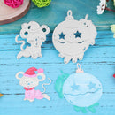 Metal Cutting Dies Stencils for DIY Scrapbooking Photo Album Card (Mouse)
