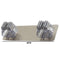 10pcs Wall Mounted Mop Holder Broom Brush Hanger Rack Organizer(Black-2)