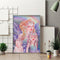 5D DIY Partial Drill Special Shape Girl Rhinestone Diamond Drawing for Home