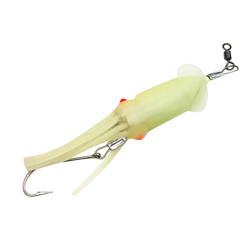 Lightweight Simulation Squid Bait Accessories Soft Lure Jig for Fisherman Angler